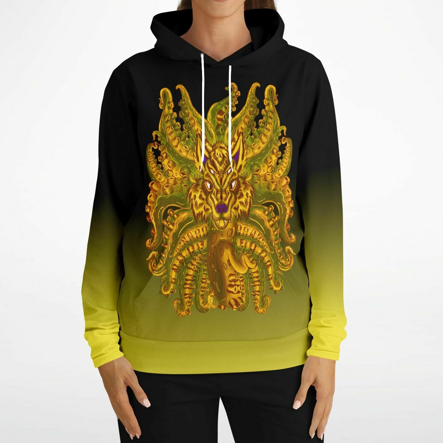 Golden Wolf Tulu Athletic Hoodie Subliminator