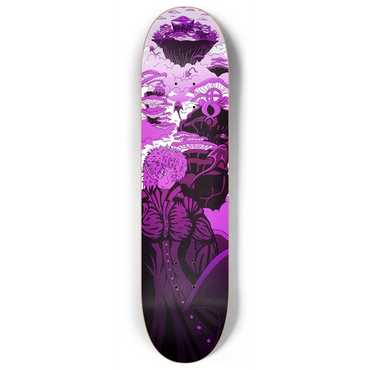 Sky Ray Commander Violet 8" Skateboard