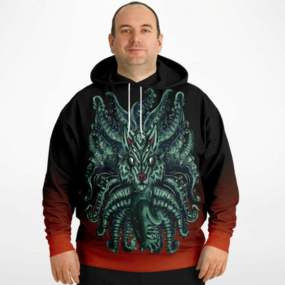 Wolf Tulu High Quality Athletic Plus-size Hoodie - AMCThorn Art