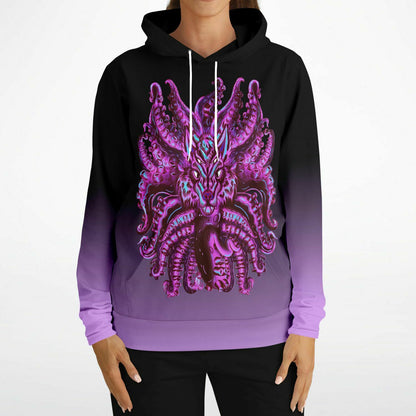 Cotton Candy Wolf Tulu Athletic Hoodie Subliminator