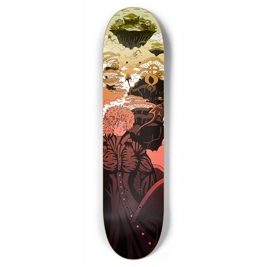 Sky Ray Commander Neapolitan 7.75" Skateboard