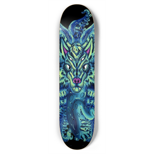 Deep Blue Sea Wolf Tulu "7.75 Skateboard