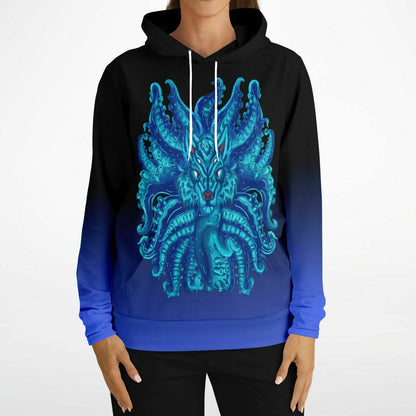 Deep Blue Wolf Tulu Athletic Hoodie Subliminator