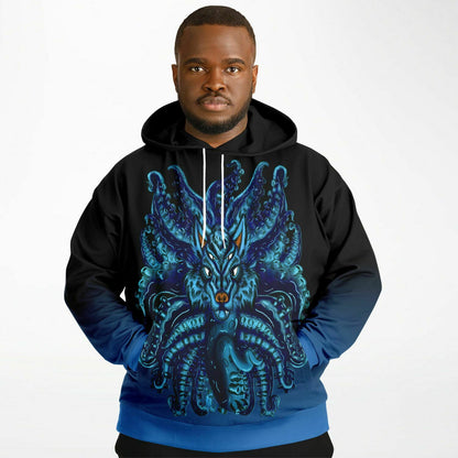 Blue Wolf Tulu Athletic Plus-size Hoodie copy Subliminator