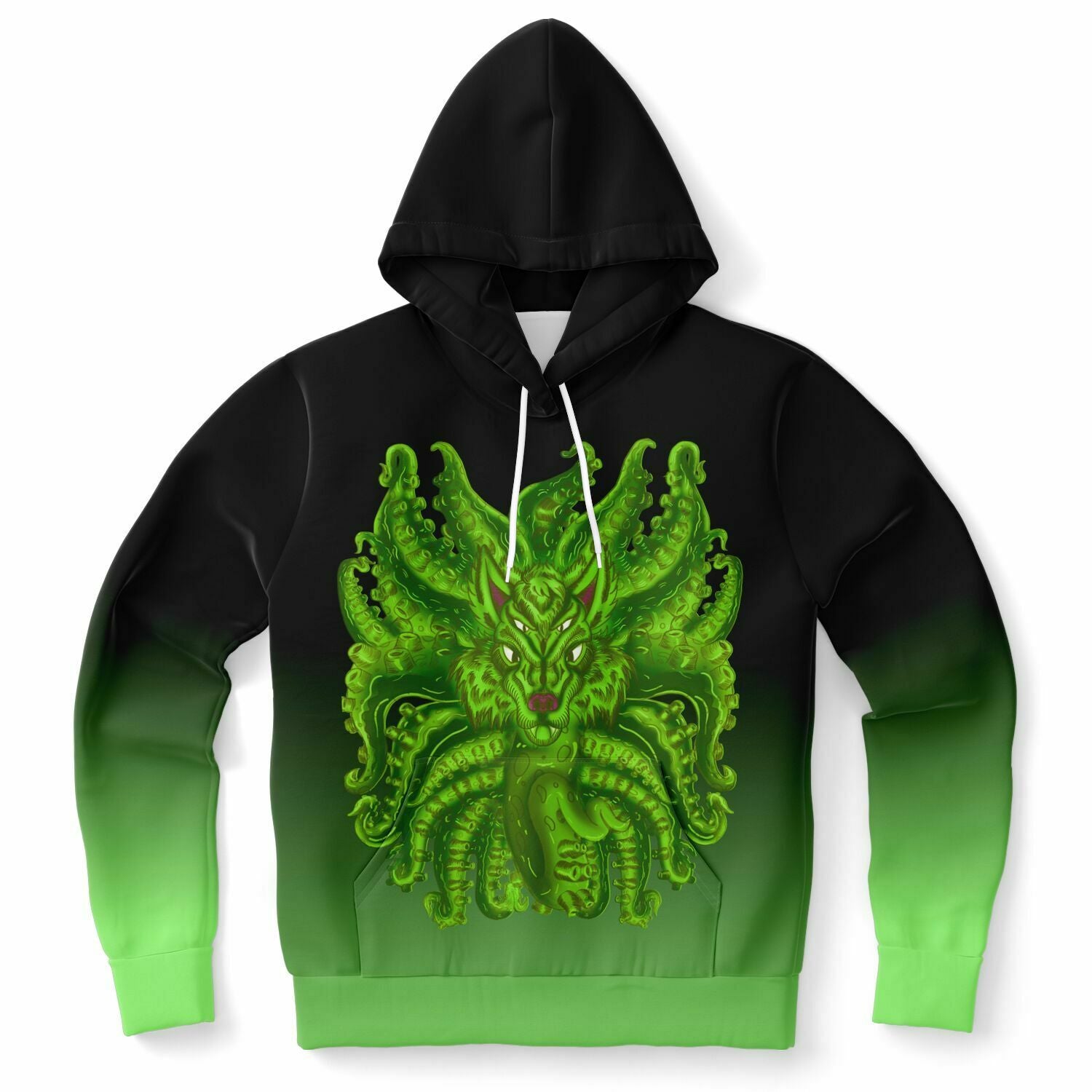 Radioactive Wolf Tulu Athletic Hoodie Subliminator