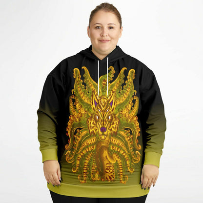 Golden Wolf Tulu Athletic Plus-size Hoodie copy Subliminator