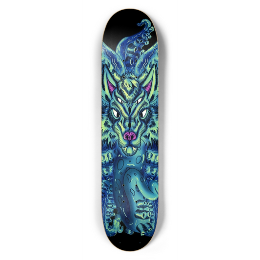 Deep Blue Sea Wolf Tulu "7.5 Skateboard