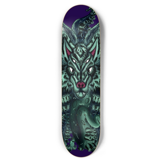 Wolf Tulu 8.5" Skateboard AMCThorn Art