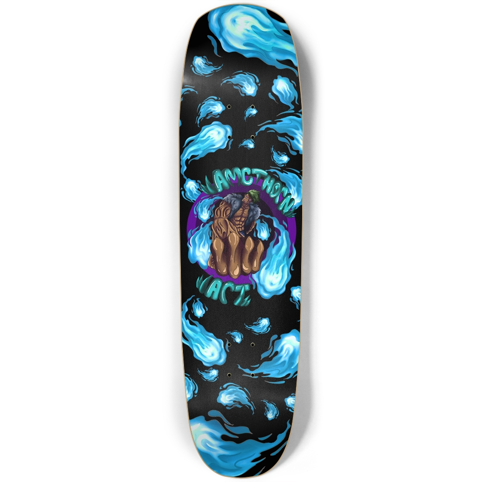 AMCThorn Art Retro Square Nose Skateboard AMCThorn Art