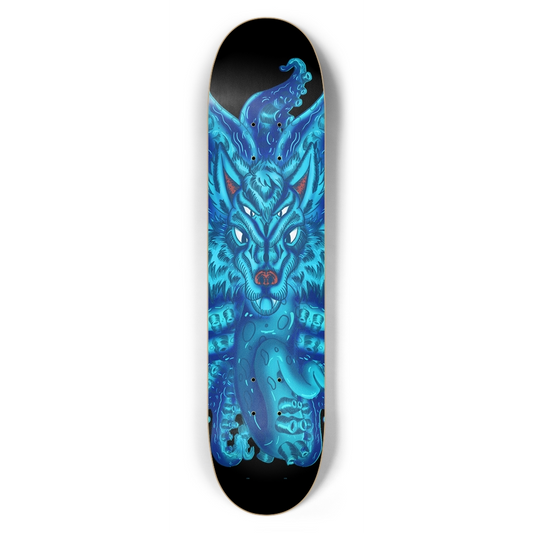 Deep Blue Wolf Tulu 7.5" Skateboard