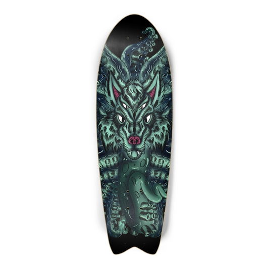 Wolf Tulu Fish Tail Skateboard