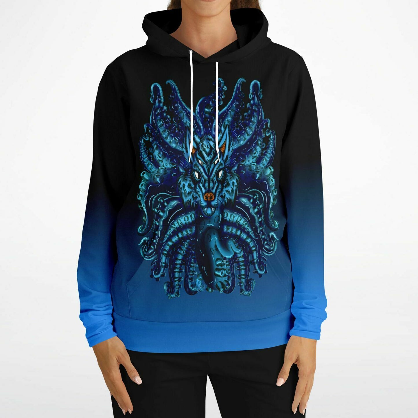 Blue Wolf Tulu Athletic Hoodie Subliminator