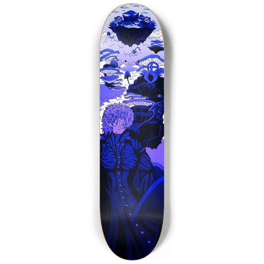 Sky Ray Commander Blue 8.25" Skateboard