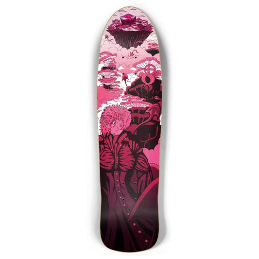 Sky Ray Commander Rose Retro Rocket Skateboard