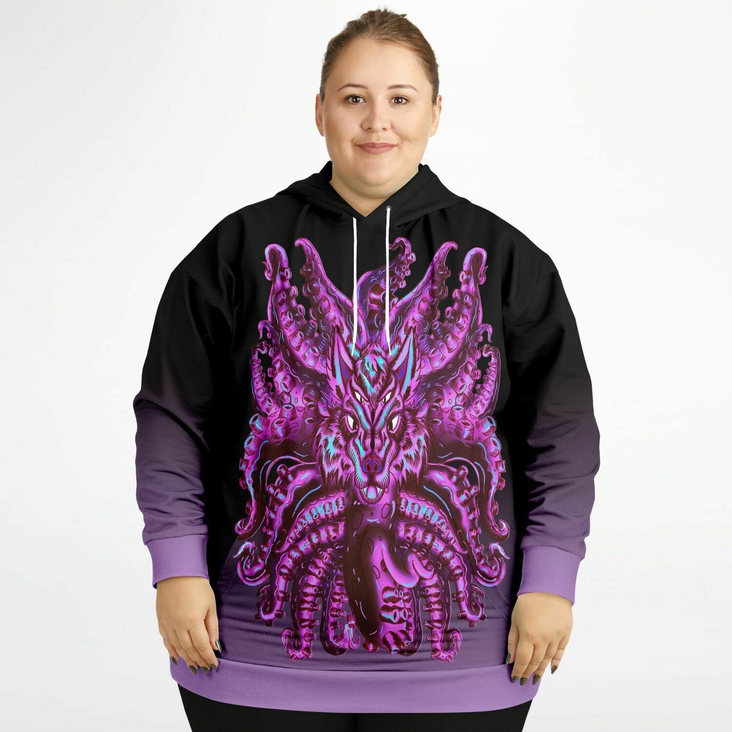 Cotton Candy Wolf Tulu Athletic Plus-size Hoodie copy Subliminator