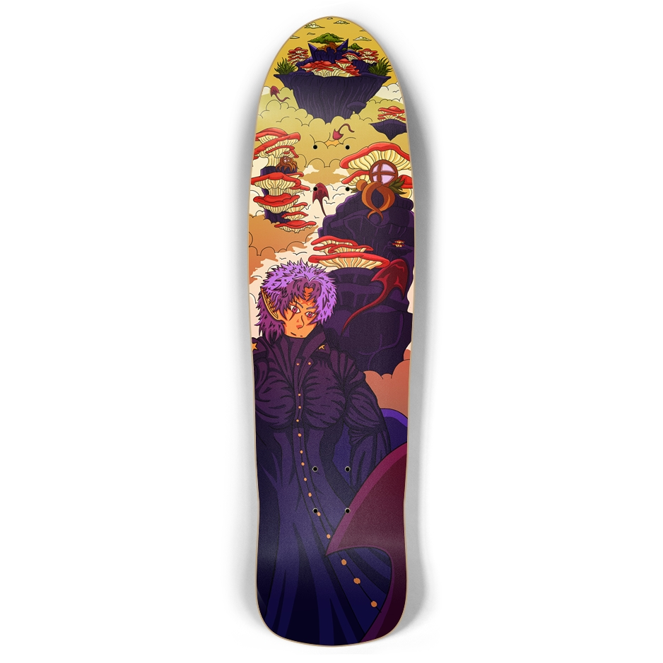 Sky Ray Commander Ultra 4 Retro Rocket Skateboard