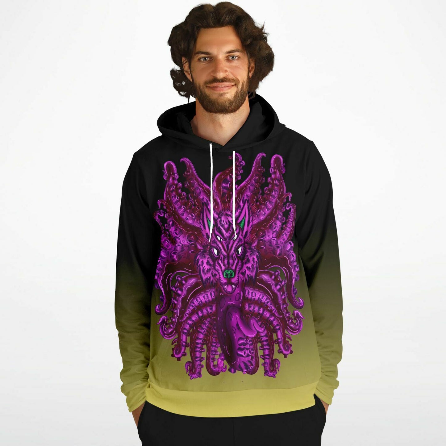 Purple Wolf Tulu Athletic Hoodie Subliminator