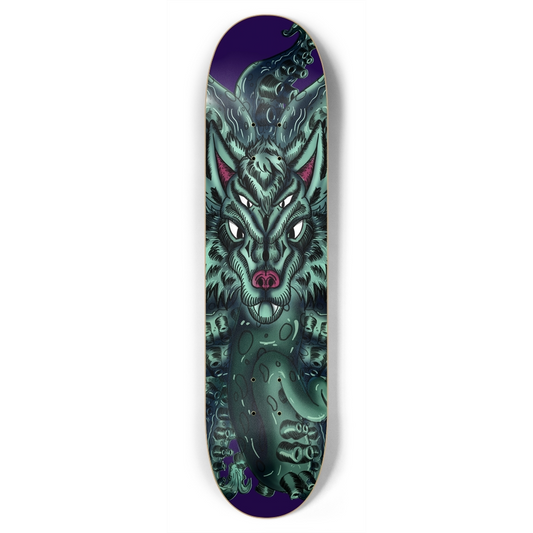 Wolf Tulu 7.75" Skateboard AMCThorn Art