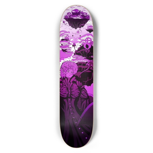 Sky Ray Commander Violet 7.5" Skateboard