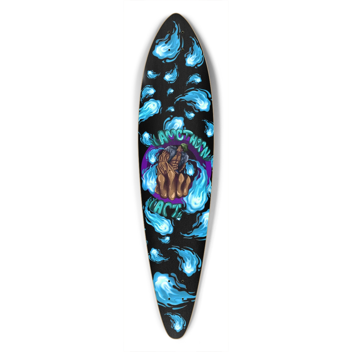 AMCThorn Art Pintail Longboard AMCThorn Art