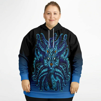 Blue Wolf Tulu Athletic Plus-size Hoodie copy Subliminator