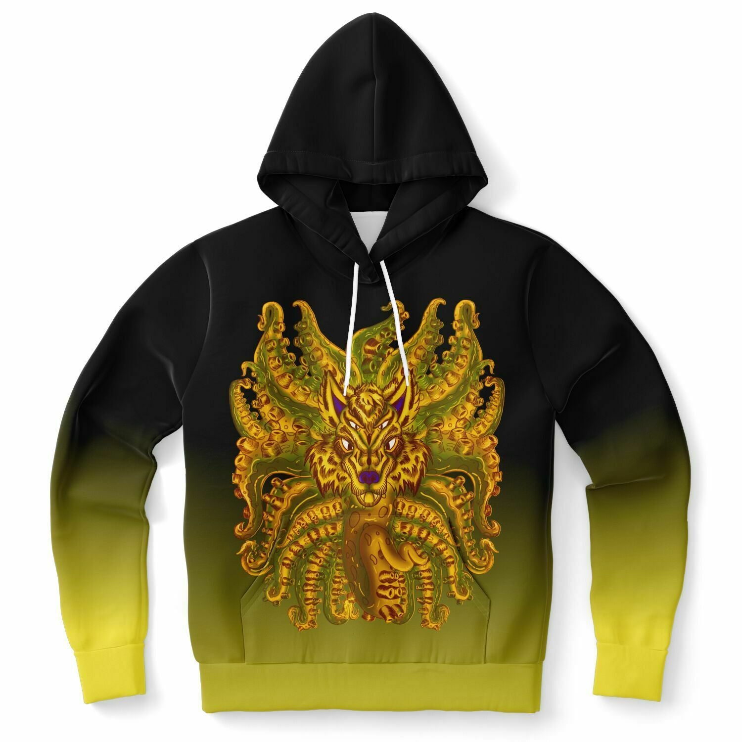 Golden Wolf Tulu Athletic Hoodie Subliminator