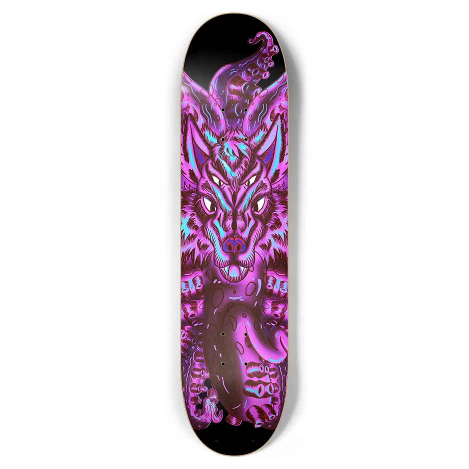 Cotton Candy 7.75" Skateboard AMCThorn Art