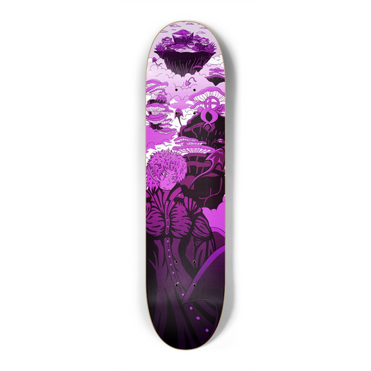 Sky Ray Commander Violet 7.25" Skateboard