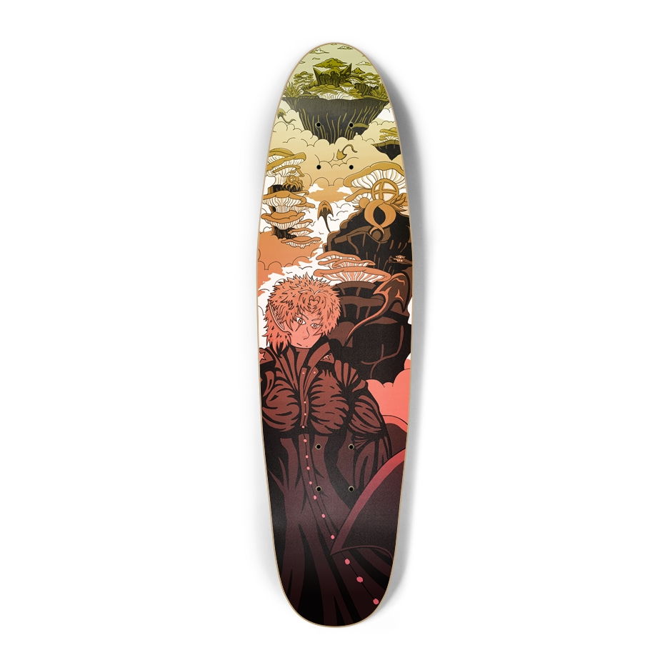 Sky Ray Commander Neapolitan Cruiser Skateboard