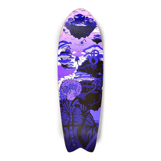 Sky Ray Commander Radiant Fish Tail Skateboard