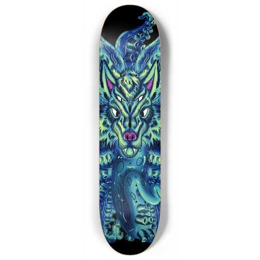 Deep Blue Sea Wolf Tulu "8 Skateboard