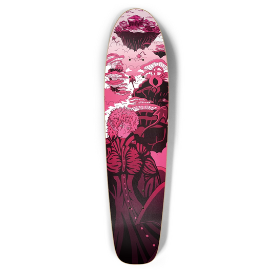 Sky Ray Commander Rose Bottle Tail Skateboard