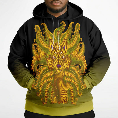 Golden Wolf Tulu Athletic Plus-size Hoodie copy Subliminator