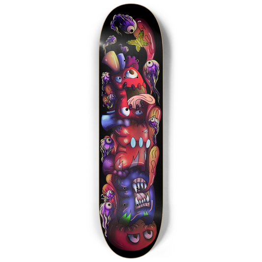 ChaosHeart Totem 8.25" Skateboard AMCThorn Art