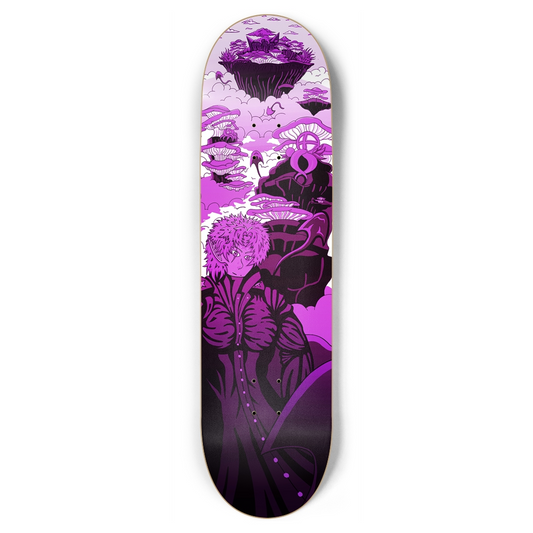 Sky Ray Commander Violet 8.75" Skateboard