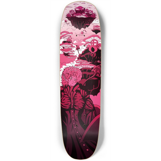 Sky Ray Commander Rose Square Nose Skateboard