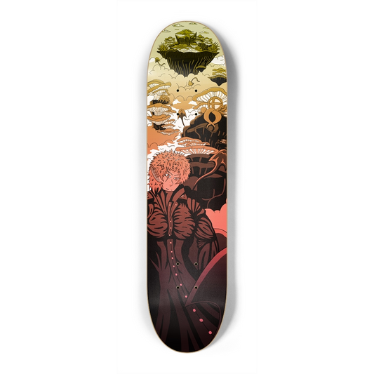 Sky Ray Commander Neapolitan 7.25" Skateboard