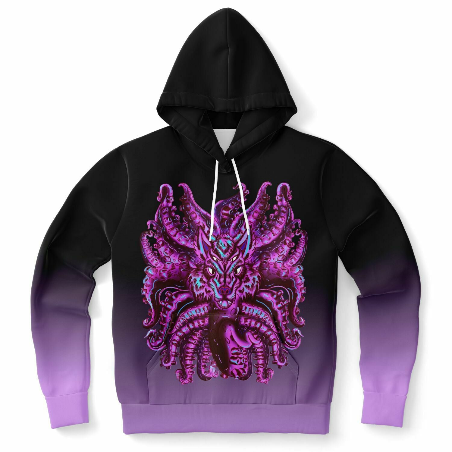 Cotton Candy Wolf Tulu Athletic Hoodie Subliminator