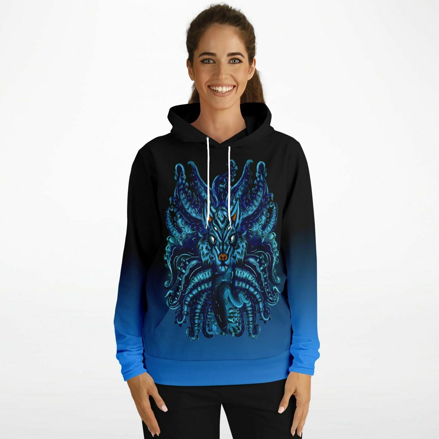 Blue Wolf Tulu Athletic Hoodie Subliminator