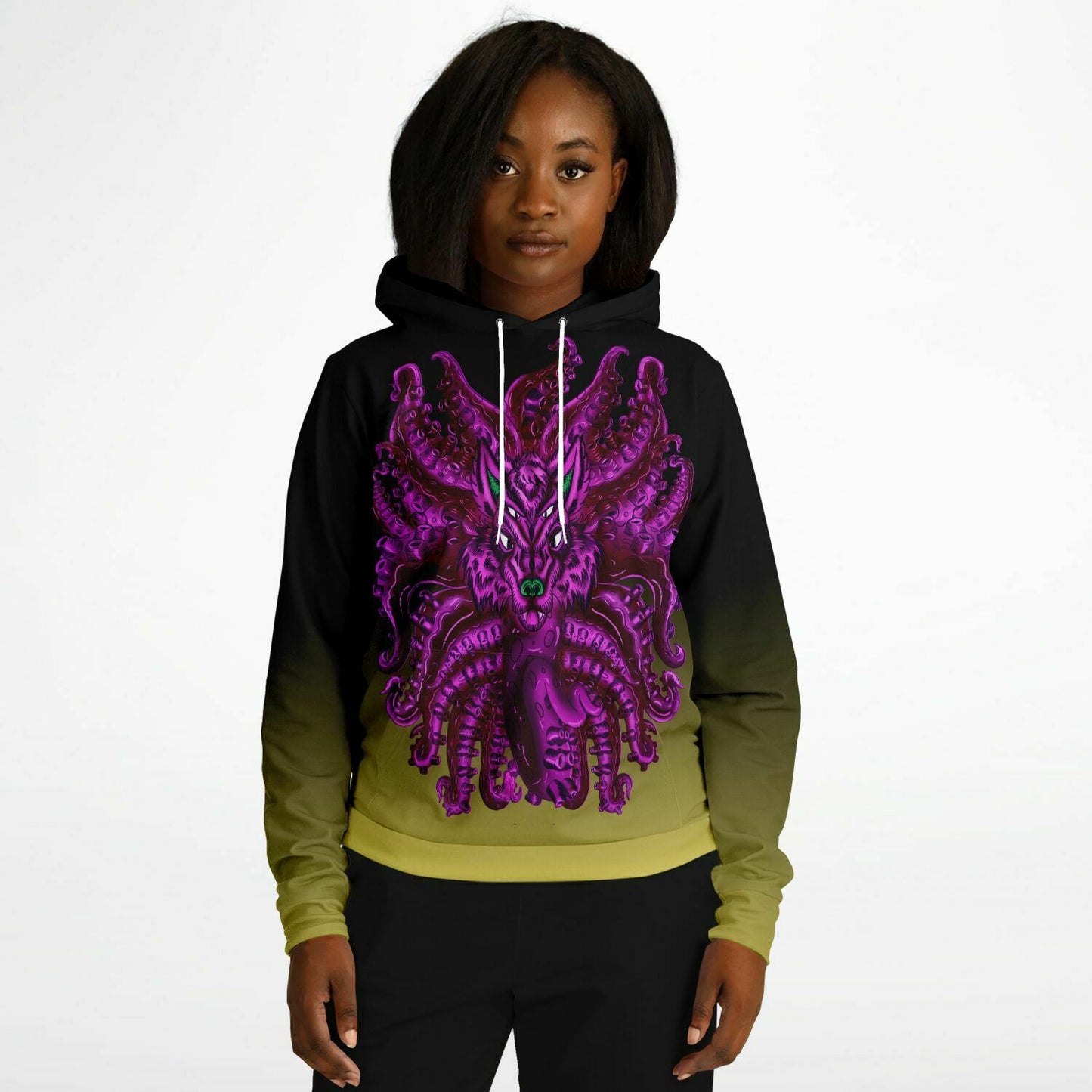 Purple Wolf Tulu Athletic Hoodie Subliminator