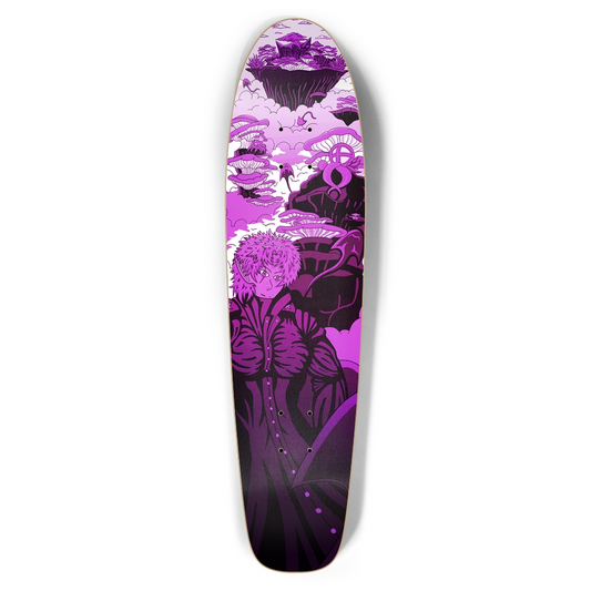 Sky Ray Commander Violet Bottle Tail Skateboard