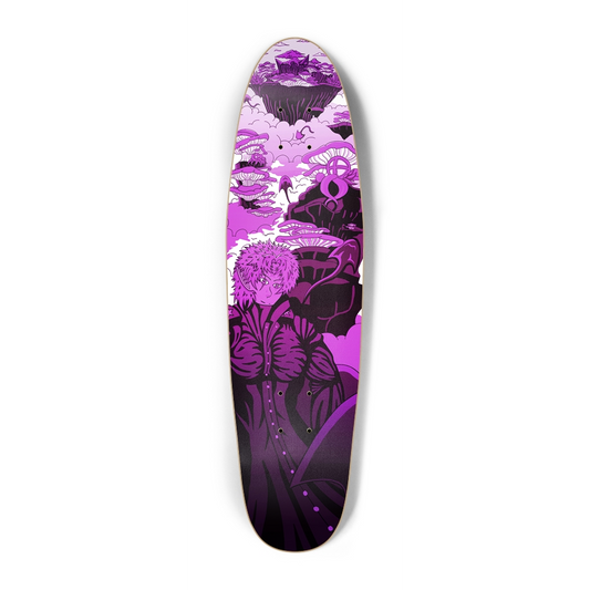 Sky Ray Commander Violet Crusier Skateboard