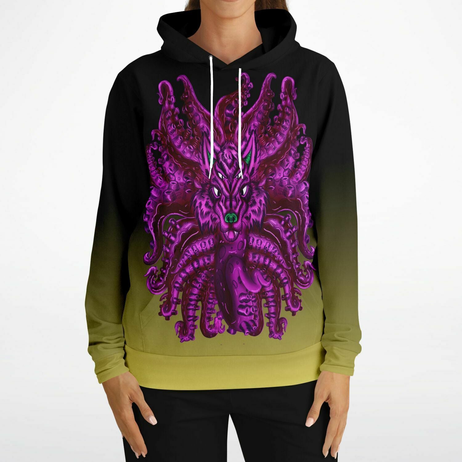 Purple Wolf Tulu Athletic Hoodie Subliminator