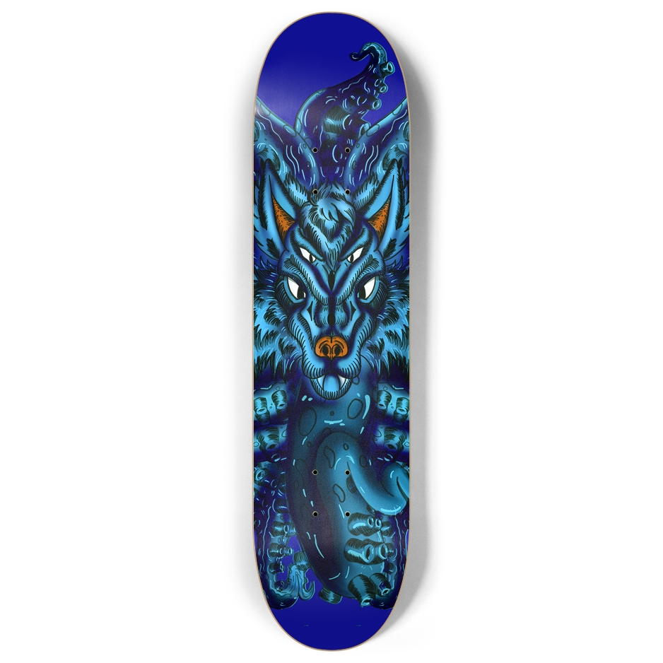 Blue Wolf Tulu 8" Skateboard