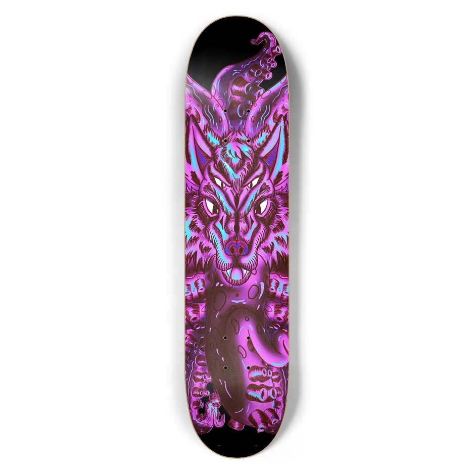 Cotton Candy 7.5" Skateboard AMCThorn Art